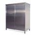 Dulap vertical din inox, cu 4 polite, seria 600 mm